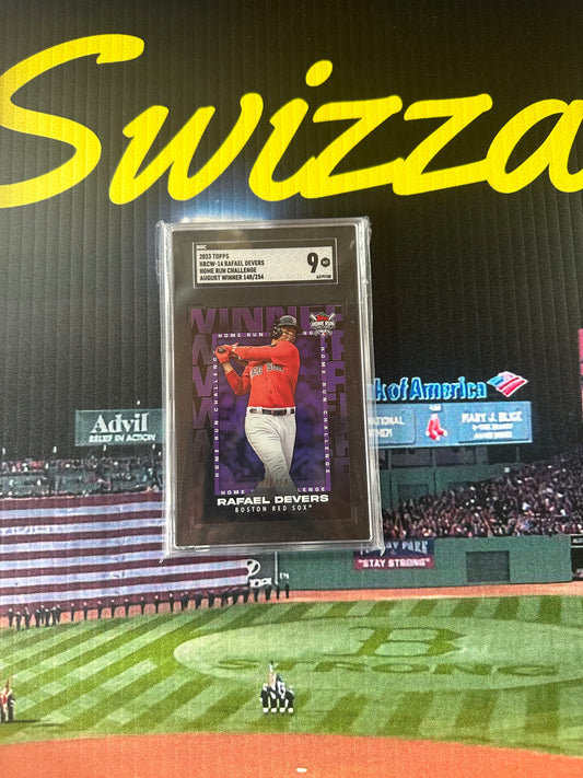 Rafael Devers 2023 Topps sgc 9