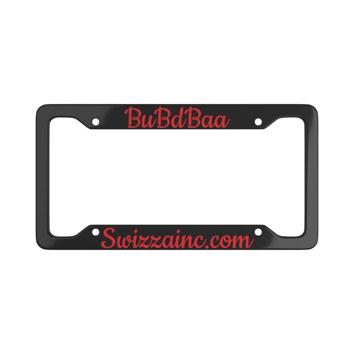 Swizzainc.com License Plate Frame