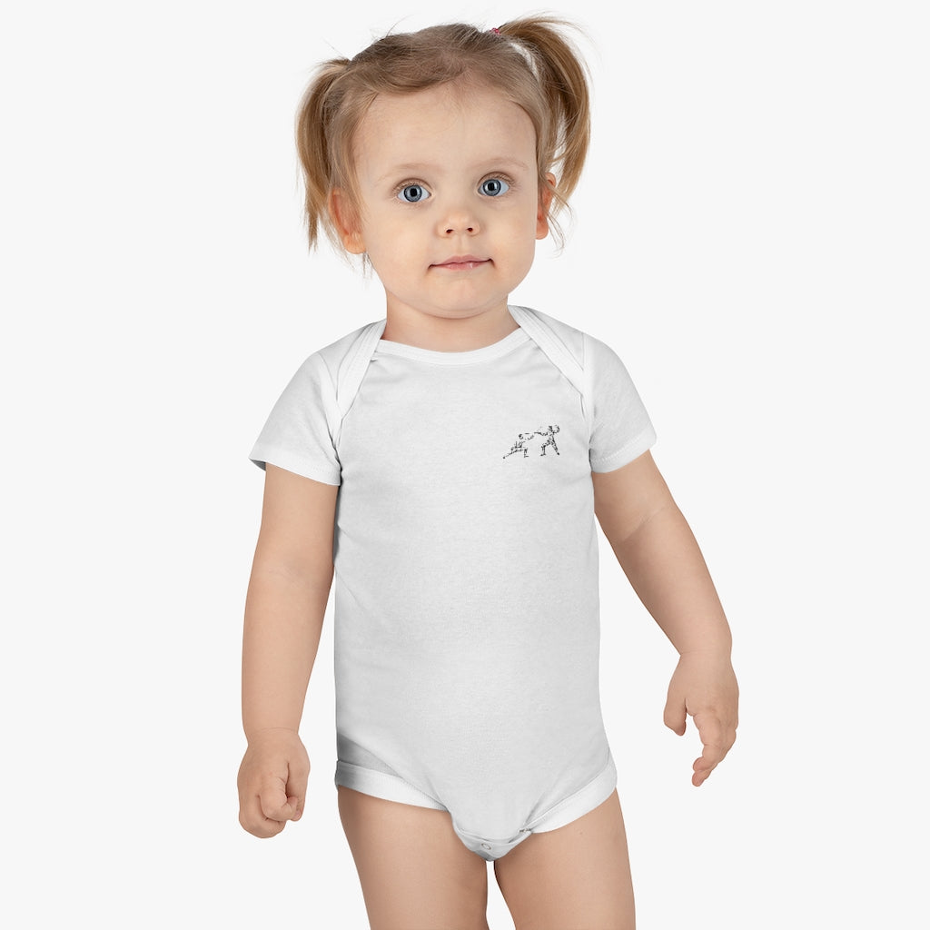 Onesie® X Swizzainc. Organic Baby Bodysuit