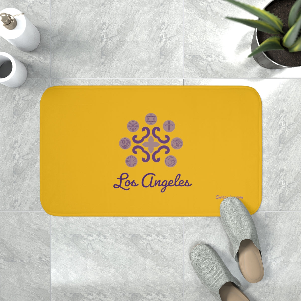 Memory Foam LA Lifestyle Bath Mat